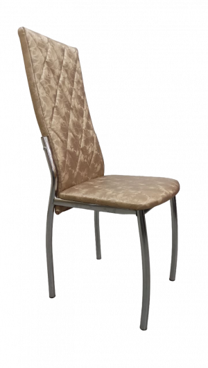 Стул кухонный Лорд Рмб хром/золотая экокожа 45х47х104