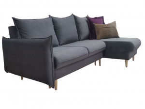 Диван Угловой Лофт-4 Серый