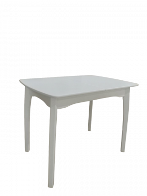 Стол кухонный раскладной прямоугольный  белый 70х100