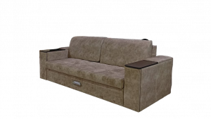 Диван прямой Бари-2  бежевый 242см