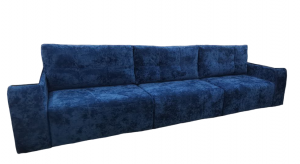 Диван прямой раскладной НПБ Бали 4.3 Синий Плюш 355х160