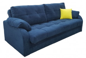 Диван Прямой раскладной ППУ Финка 4 ДК синий 220см