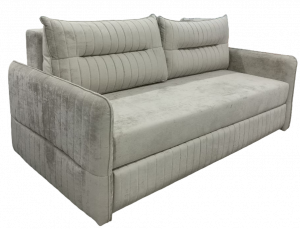 Диван Прямой раскладной Палермо Альянс Молочный Велюр 220см