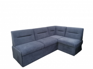 Кухонный угловой раскладной Фэнси Голубой 205х100