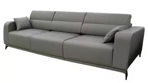 Диван прямой раскладной Сохо серый  110см
