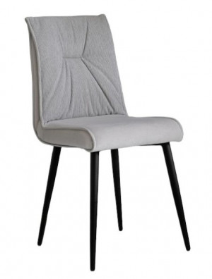 Стул Сенатор светло-серый велюр 50х55х85