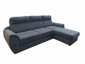 Диван угловой раскладной Вегас серый 300х180
