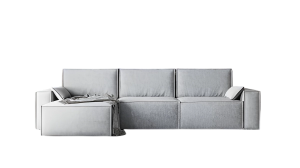 Диван угловой НПБ ДКУ Лортон2 Серый 366х115