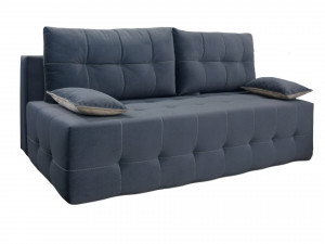 Диван кровать прямой раскладной Некст серый 200см