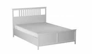Кровать 1400 NEW, Фрея (1500*2092*1104) Белый