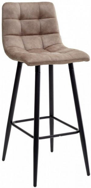 Барный стул SPICE MF-06 теплый серый, ткань микрофибра