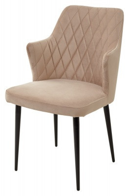 Стул мягкий Герман велюр/металл 52х62