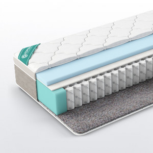 Матрас с евротоппером Tренд Ривьера трикотаж 120х200