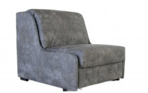 Диван прямой раздвижной аккордеон НПБ Женева серый 860см