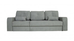 Диван универсальный раздвижной НПБ Дублин 2 модульный серый 270х115