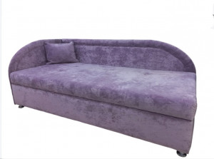Диван-тахта ППУ Софа сиреневый плюш 190 см