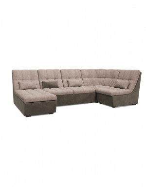 Диван угловой София-2 ДКУ-О латы бежевый 333см