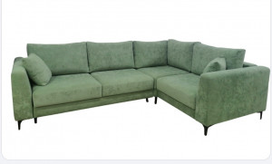 Диван угловой Даймонд1 300х215 оливковый