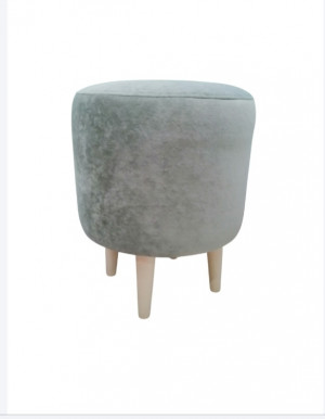 Пуф светло зелёный 40х48