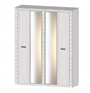 Шкаф Ривьера 4х створчатый анкор светлый