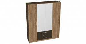 Шкаф  Беата 4-х дверный с ящиками