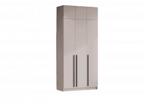 Шкаф распашной трехдверный Берген ШК-1200 с антресолью бежевый 120см