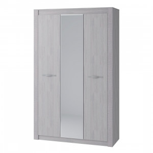 Шкаф  распашной 3-х створчатый Монако ШК-38 Белый 136х51х220