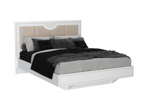 Вилла Кровать 1800 мягкая с подъемным механизмом (Белый)