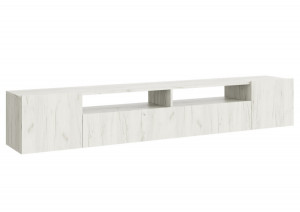 Тумба ТВ Соло16 Дуб крафт\белый 213х35х50