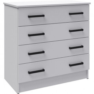 Комод 4-ящика Асти  Белый  82см