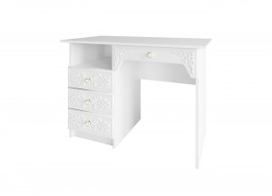 Стол письменный компьютерный Ki-Ki Белый 107х59х76