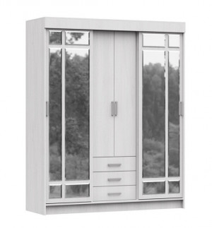 Шкаф-купе 3-х створчатый Лидер Анкор/Зеркало 170х57х210