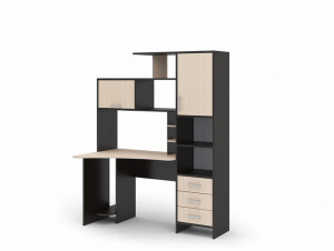 Стол компьютерный угловой №6 Белфорт/Венге 150х81х182