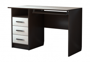 Компьютерный стол КЛ №2.0 венге 120см