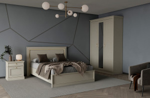 Спальный гарнитур Сиена бежевый