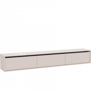 Тумба ТВ подвесная №6 кашемир 200х32х30