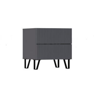 Тумба прикроватная Оливия 2 ящика  50х44х53 см