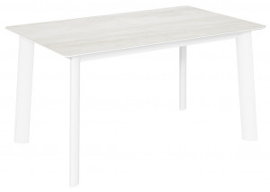 Стол кухонный прямой раскладной Турин-2C керамика матовая/металл 90х160 (+40)