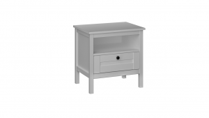 Тумба прикроватная с ящиком  Фрея Белый 54х40х53