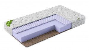 Матрас без пружин Ультра Баланс жаккард 140х200