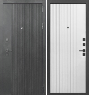 Дверь входная Тайгер Найт муар черный