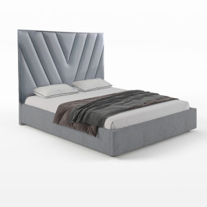 Кровать V-Вега цвет серый