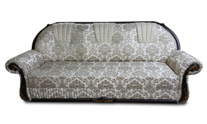 Диван  прямой раскладной Венеция  серый 230см