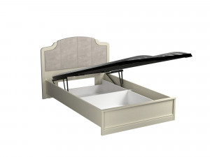 Кровать односпальное 120х200 с ПМ Сиена бежевый