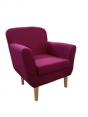 Кресло Орион тефи 6 розовое М-стиль