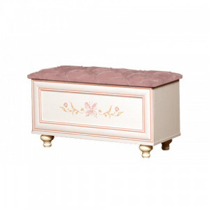 Банкетка Алиса Кремовый белый