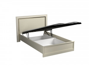 Кровать полутороспальная 120х200 с ПМ  Сиена бежевый