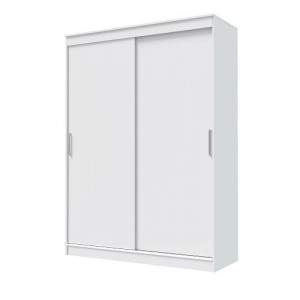 Шкаф-купе 2-х створчатый ГРАНД 1 Белый гладкий 160х61х220