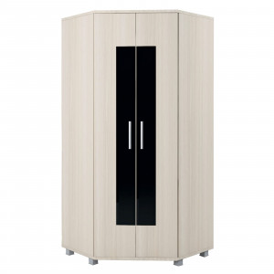 Шкаф распашной угловой Ультра Ясень Шимо Светлый 90х90х197