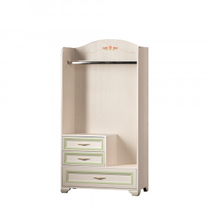 Шкаф для одежды открытый №905 Флора 90см